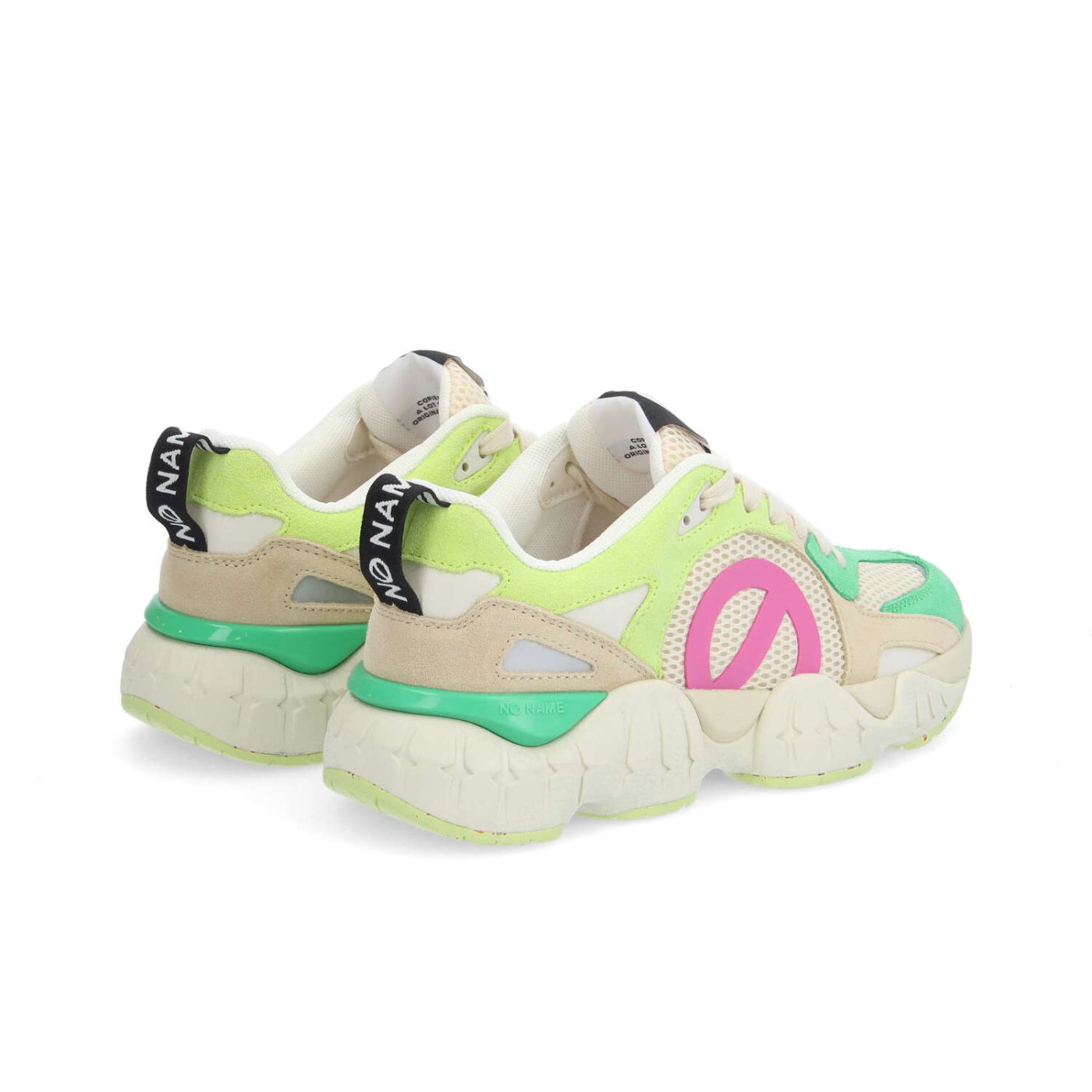 KRAZEE RUNNER W - SUEDE/MESH/SUED - VERT/BLANC CASSE